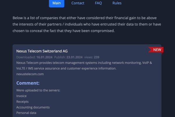 nexus darknet